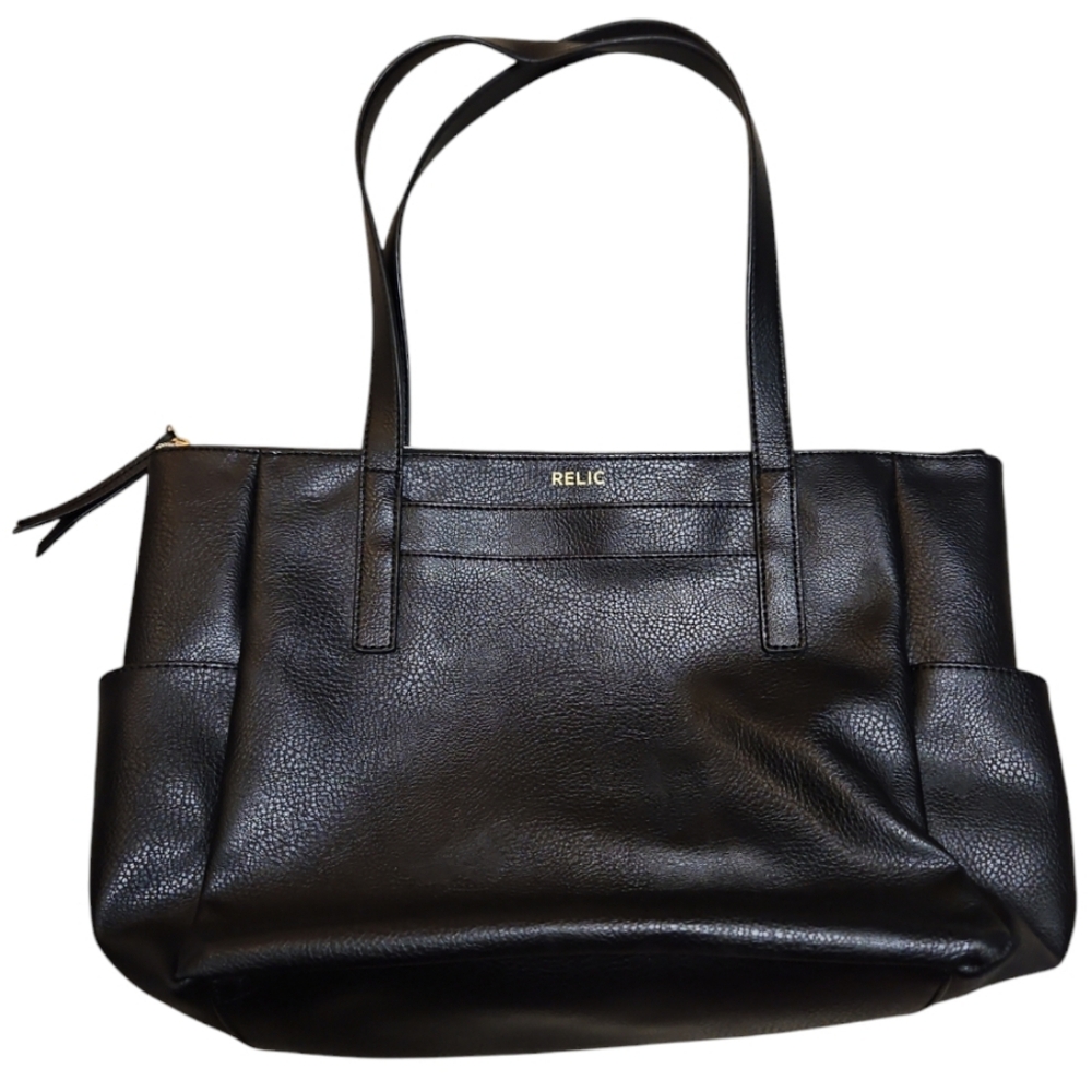Relic - Large Purse Shoulder Strap Handbag - Black